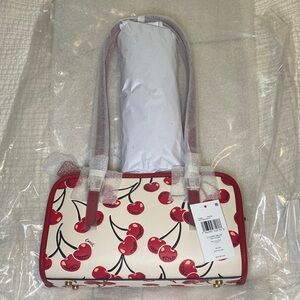 NWT Coach Cherry Print Swing Zip🍒